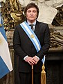 Image 13Javier Milei served as President of Argentina since 2023. (from History of Argentina)