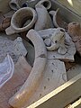 Kafir Kala pottery finds.