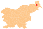 The location of the Municipality of Murska Sobota