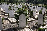 Graves of unknown Eritrean Ascaris killed in 1941 during the Battle of Keren