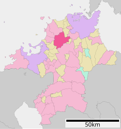 Location of Miyawaka