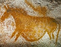 Cave painting from Lascaux cave, France