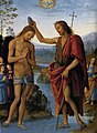 Baptism of Christ by Pietro Perugino, circa 1498
