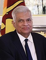  Democratic Socialist Republic of Sri Lanka Ranil Wickremesinghe President of Sri Lanka