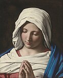 Madonna in prayer, National Gallery of Victoria