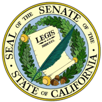 Siegel des kalifornischen Senats