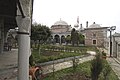 Semsi Ahmet Pasha medrese across garden from mosque front