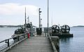 Combat Boat 90 and Griffon 8100TD at Berga Naval Base.