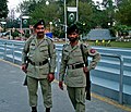 Punjab Rangers near the Indo-Pakistani border with G3 assault rifles.