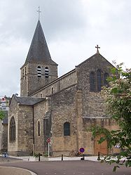 The church in Saint-Pierre-le-Moûtier