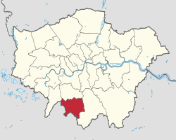 Sutton shown within Greater London