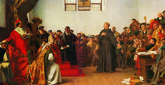 Martin Luther at the Diet of Worms (1877)