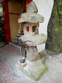 Stone lantern in Taiwan