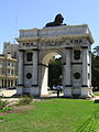 British Arch, located in the city of Valparaíso.