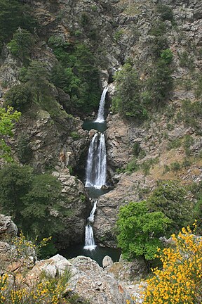 Der Maesanofall im Nationalpark