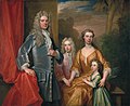 James Brydges, 1. Duke of Chandos mit Familie (1713)