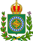 Imperial coat of arms of Brazil, used between 1870 and 1889