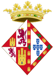 Coat of arms as queen consort
