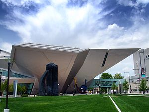 The Denver Art Museum in Denver Colorado, by Daniel Libeskind (2006)