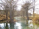 The Guadalupe River near Hunt