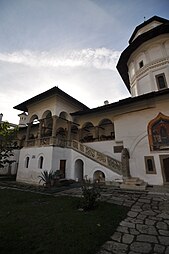 Horezu Monastery, Horezu, Romania, with a Solomonic column, unknown architect, 17th-18th centuries[100]