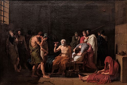 The Death of Socrates by Francois-Xavier Fabre