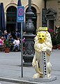 Taxi-Löwe der Münchner Löwenparade