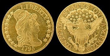 NNC-US-1795-G$5-Turban Head (heraldic eagle)