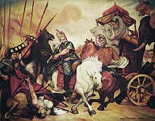 A vilifying portrayal of Nader Shah in the battle of Karnal by Adel Adili
