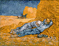 Mittagsschlaf in der Kunst. Vincent van Gogh („La Méridienne“ oder „La sieste“, nach Millet, Januar 1890)