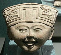Classic Veracruz culture face 600–900 CE