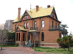The Dr. Roland Lee Rosson House was built in 1895.