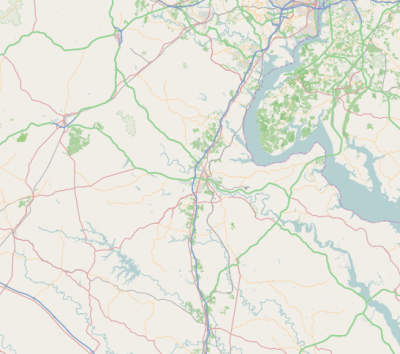 Fredericksburg, Virginia is located in Southern Northern Virginia