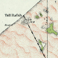 Survey of Palestine, British Mandate, 1942.