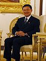 Image 32Thaksin Shinawatra, Prime Minister of Thailand, 2001–2006. (from History of Thailand)
