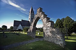 Portal at Tingstäde Church