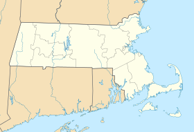Map showing the location of Nahant Beach Reservation