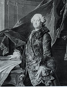 The Marquis de Marigny; after Louis Tocqué
