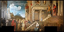 Titian The Presentation of the Virgin, 345 × 775 cm