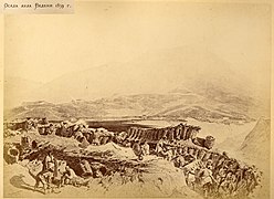 Theodor Horschelt: Die Belagerung des Auls Wedeno 1859