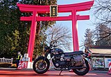 Yasuzumi Jinja [ja] is famous not only for praying for safe childbirth, but also as a motorcycle shrine.