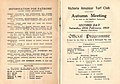 1933 Futurity Stakes Raceday officials & information for patrons.