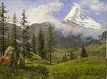 Albert Bierstadt, The Matterhorn (circa 1867).