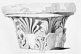 Anta capital with flame palmette, Didyma, Miletus.