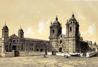 Basilica of San Francisco in the 19th century