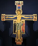 Berlinghiero Berlinghieri: Crucifix, ca. 1220.