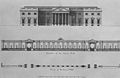 Design for north front, Carlton House