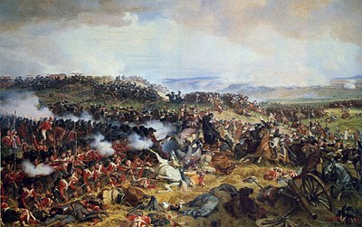 Philippoteauxs Kürassiere bei Waterloo