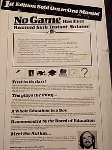 Class Struggle board game's box (back cover).