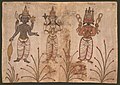 Illustration of the three main deities of Hinduism